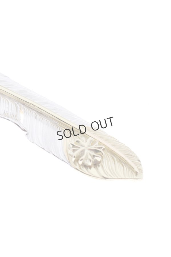 画像4: {SOLD}Taro Washimi × TRAVIS WALKER(タロウ ワシミ × トラヴィスワーカー) L feather × Small Valor Cross{-BJS} (4)