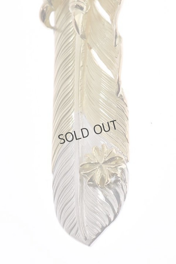 画像3: {SOLD}Taro Washimi × TRAVIS WALKER(タロウ ワシミ × トラヴィスワーカー) L feather × eagle claw × Small Valor Cross{-BJS} (3)