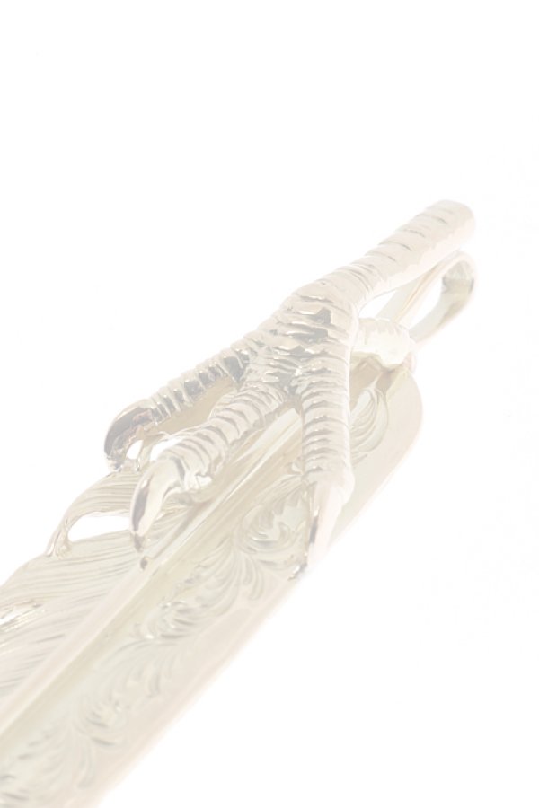 画像5:  {SOLD} Taro Washimi × TRAVIS WALKER（タロウ ワシミ × トラヴィスワーカー） L feather × eagle claw × Small Malibu Cross {-BJS}  :WTW-14-F  (5)