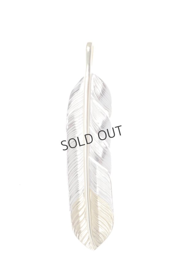 画像2: {SOLD}Taro Washimi × TRAVIS WALKER(タロウ ワシミ × トラヴィスワーカー) L feather × Small Malibu Cross{-BJS} (2)