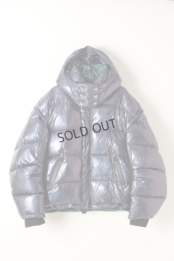 画像1: {SOLD}FAITH CONNEXION フェイスコネクション REVERSIBLE DOWN BOMBER JACKET{X1104T00432-PTL-AIA} (1)