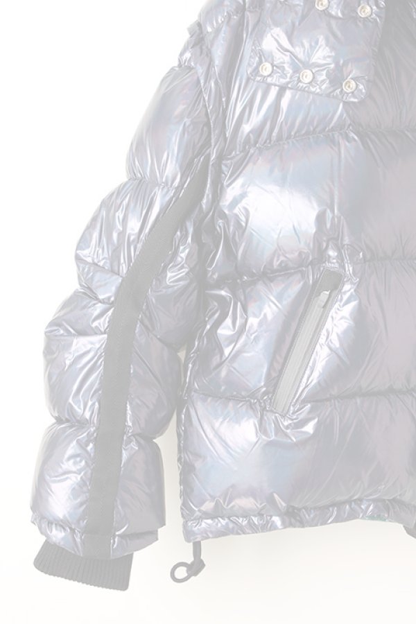 画像4:   FAITH CONNEXION フェイスコネクション REVERSIBLE DOWN BOMBER JACKET{X1104T00432-PTL-AIA} (4)