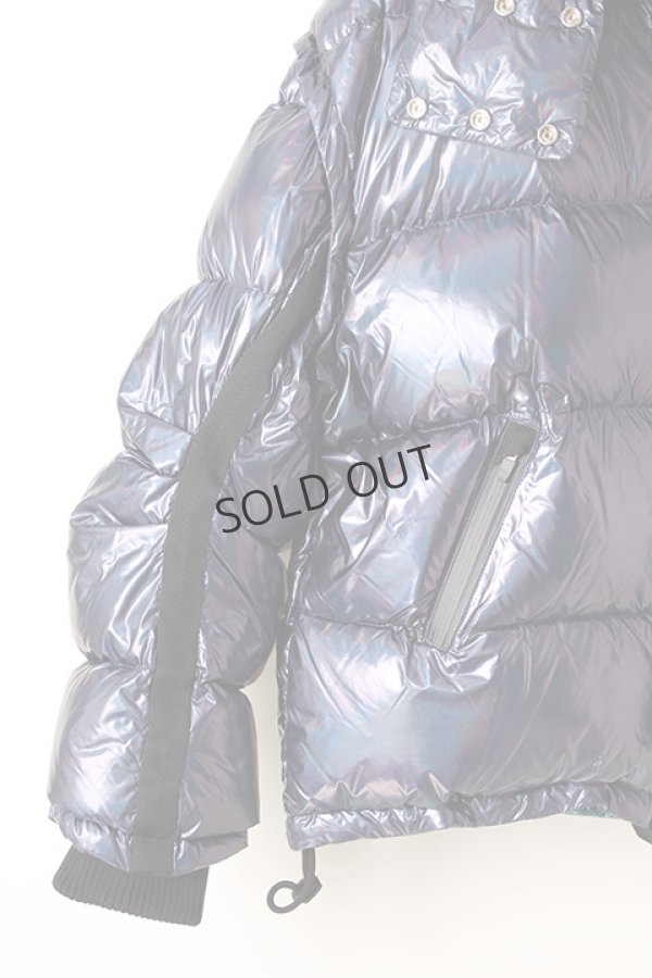 画像4: {SOLD}FAITH CONNEXION フェイスコネクション REVERSIBLE DOWN BOMBER JACKET{X1104T00432-PTL-AIA} (4)