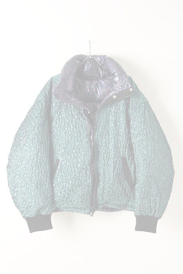 画像5:   FAITH CONNEXION フェイスコネクション REVERSIBLE DOWN BOMBER JACKET{X1104T00432-PTL-AIA} (5)