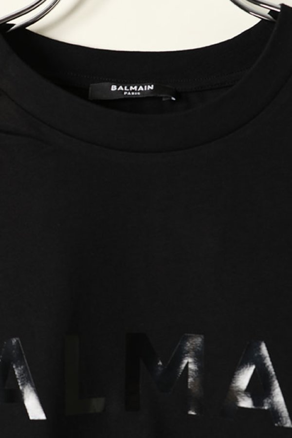 画像2: 【 50%OFF セール86,900円→43,450円】 BALMAIN バルマン BF2 SHOULDER GOLD TAPE BALMAIN TS{XF0EG020BB43-EAP-BBS} (2)