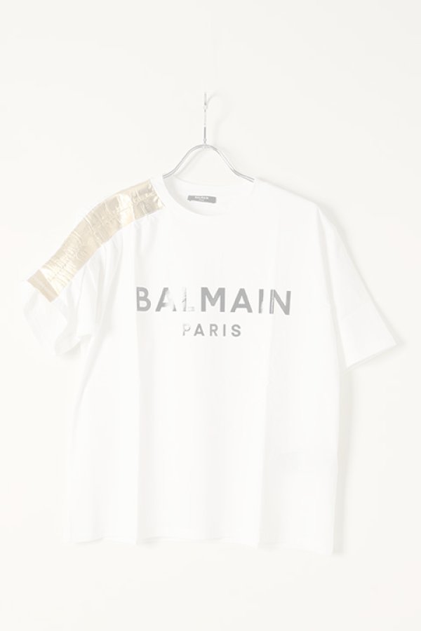 画像1:   BALMAIN バルマン BF2 SHOULDER GOLD TAPE BALMAIN TS{XF0EG020BB43-GAB-BBS} (1)