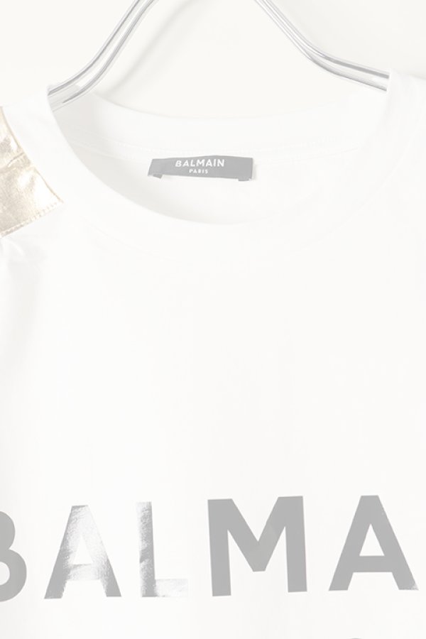 画像2:   BALMAIN バルマン BF2 SHOULDER GOLD TAPE BALMAIN TS{XF0EG020BB43-GAB-BBS} (2)