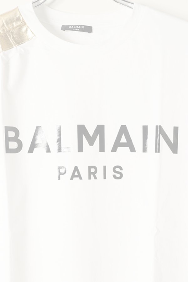 画像4:   BALMAIN バルマン BF2 SHOULDER GOLD TAPE BALMAIN TS{XF0EG020BB43-GAB-BBS} (4)