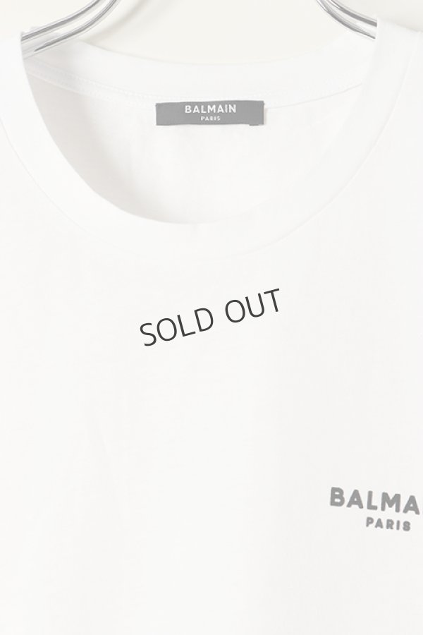 画像2: {SOLD}BALMAIN バルマン BH2 T-SHIRTS C-F S-LOGO{XH0EF000BB04-GAB-BBS} (2)