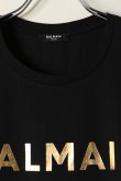 画像2: BALMAIN バルマン BH2 T-SHIRTS C-F FOIL-LOGO{XH0EF000BB29-EAD-BBS} (2)