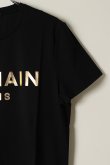 画像3: BALMAIN バルマン BH2 T-SHIRTS C-F FOIL-LOGO{XH0EF000BB29-EAD-BBS} (3)