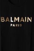 画像4: BALMAIN バルマン BH2 T-SHIRTS C-F FOIL-LOGO{XH0EF000BB29-EAD-BBS} (4)