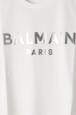 画像4: BALMAIN バルマン BH2 T-SHIRTS C-F FOIL-LOGO{XH0EF000BB29-GAC-BBS} (4)