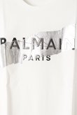 画像4: BALMAIN バルマン BH2 T-SHIRTS BULKY SILVER TAPE{XH0EG010BB48-GIM-BBS} (4)