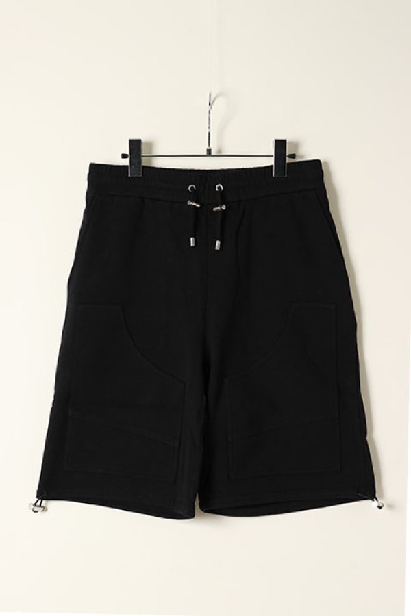 画像1: BALMAIN バルマン BH2 PANTS SHORT DRAWSTRINGS{XH0OA051JC99-OPA-BBS} (1)