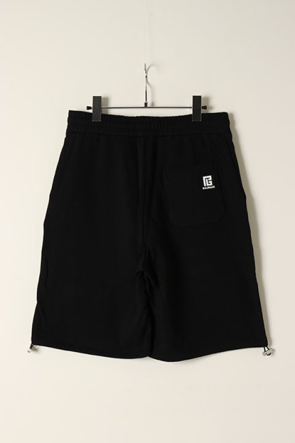 画像5: 【 30%OFF セール108,900円→76,230円】 BALMAIN バルマン BH2 PANTS SHORT DRAWSTRINGS{XH0OA051JC99-OPA-BBS} (5)