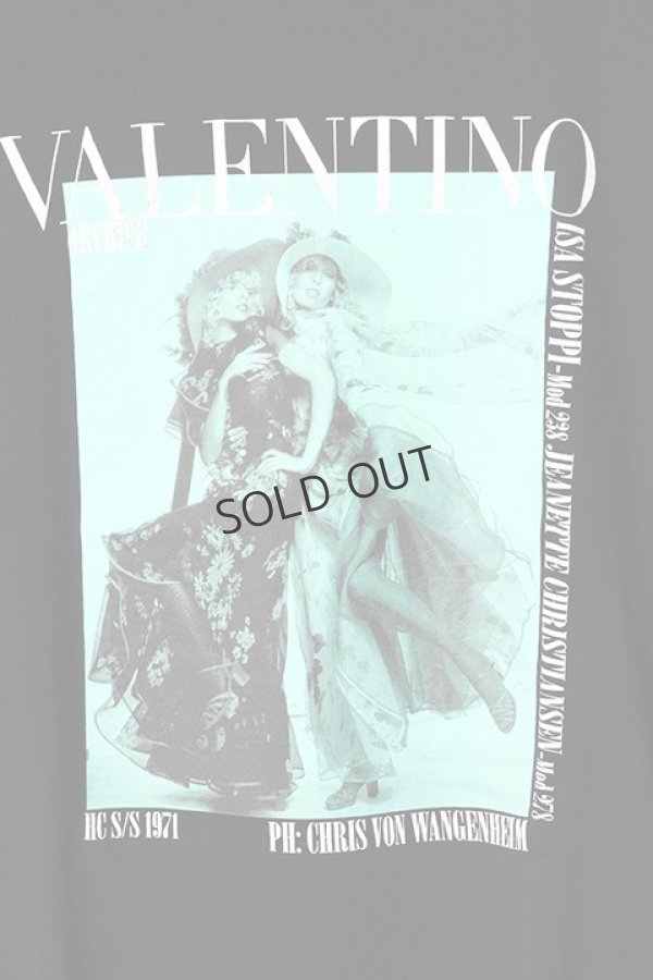 画像3: {SOLD}Valentino ヴァレンティノ アーカイブ 1971 プリント コットン クルーネックTシャツ {XV0MG10V8H4-0RF-BBS} (3)