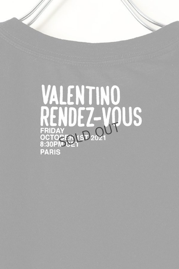 画像4: {SOLD}Valentino ヴァレンティノ アーカイブ 1971 プリント コットン クルーネックTシャツ {XV0MG10V8H4-0RF-BBS} (4)