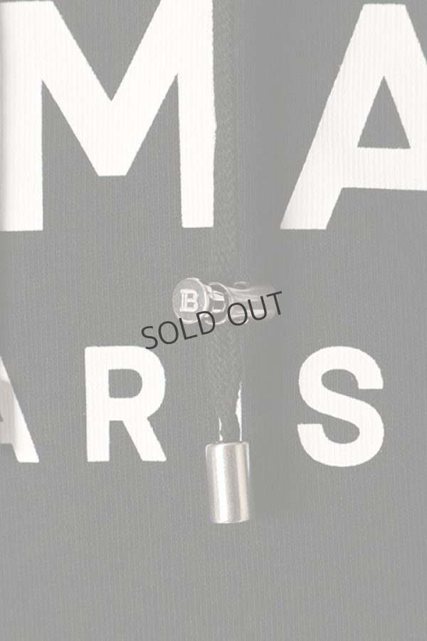 画像3: {SOLD}BALMAIN バルマン BALMAIN PRINT HOODIE{-BBA} (3)