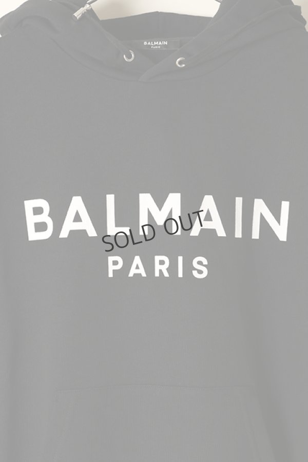 画像4: {SOLD}BALMAIN バルマン BALMAIN PRINT HOODIE{-BBA} (4)
