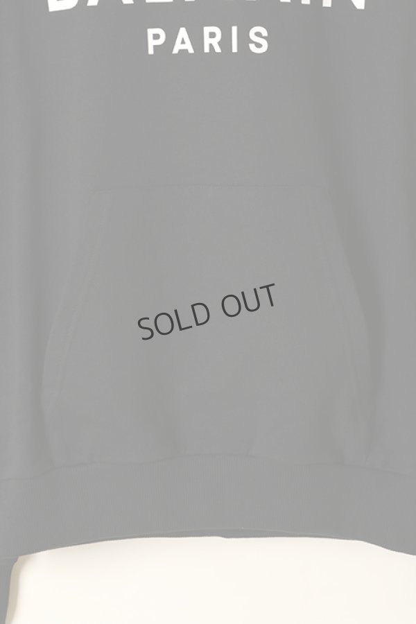 画像5: {SOLD}BALMAIN バルマン BALMAIN PRINT HOODIE{-BBA} (5)