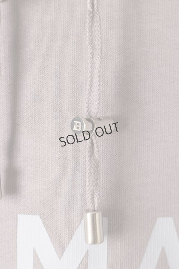 画像3: {SOLD}BALMAIN バルマン BALMAIN PRINT HOODIE{-BBA} (3)