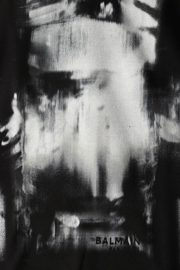 画像2: 【 30%OFF セール189,200円→132,440円】 BALMAIN バルマン X-RAY PRINT RAW EDGE HOODIE{-BBA} (2)