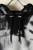 画像3: BALMAIN バルマン X-RAY PRINT RAW EDGE HOODIE{-BBA} (3)