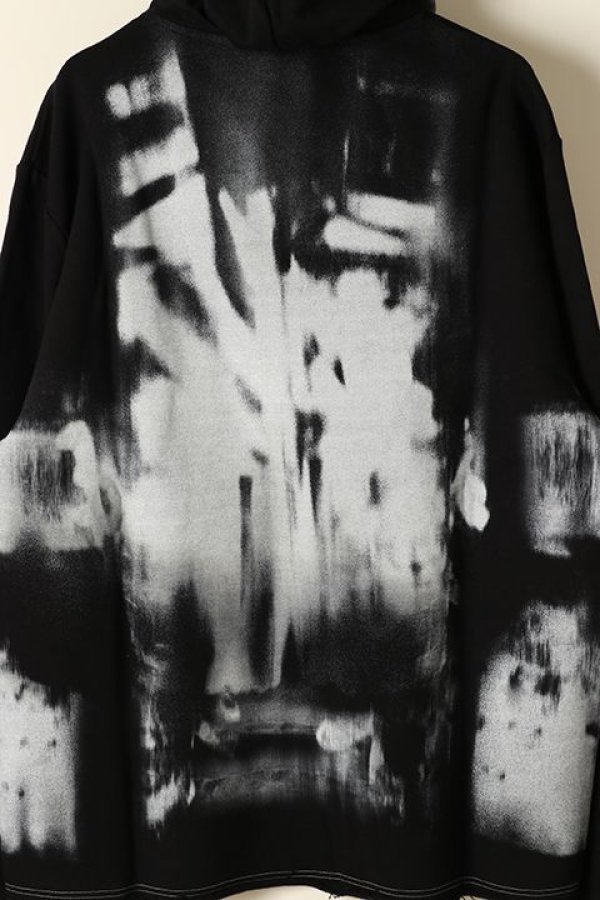 画像6: 【 30%OFF セール189,200円→132,440円】 BALMAIN バルマン X-RAY PRINT RAW EDGE HOODIE{-BBA} (6)