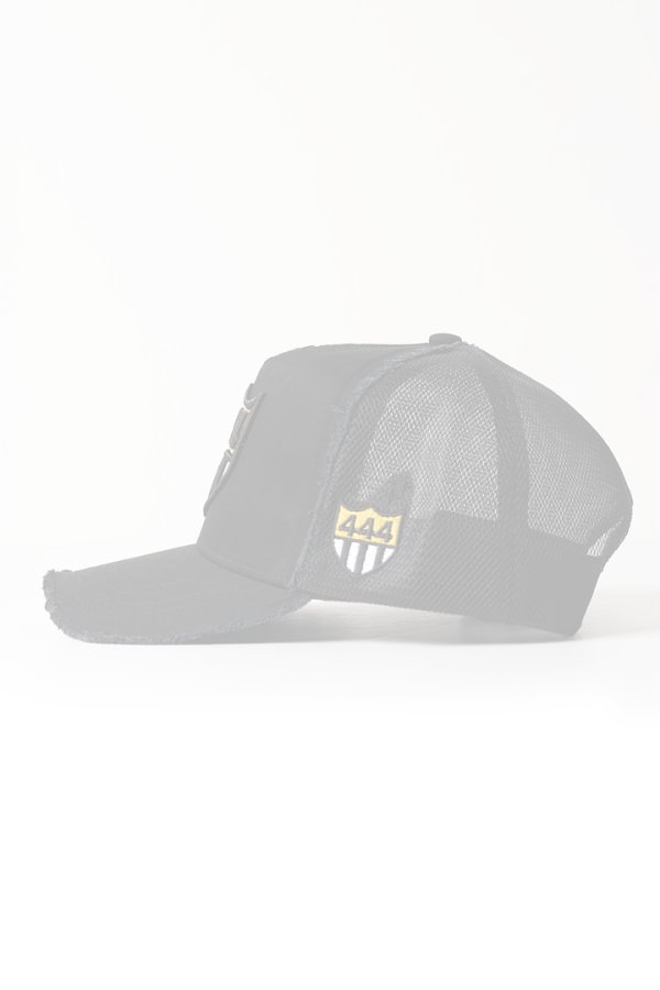 画像3:  {SOLD} YOSHINORI KOTAKE DESIGN ヨシノリコタケ メッシュキャップ YK3DSP-444-20 BLK BLK BLK/GLD/WHT {-BES}  :YK-BES-05-F  (3)
