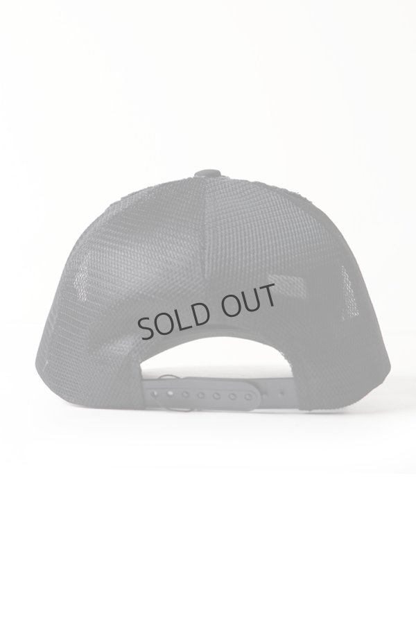 画像4: YOSHINORI KOTAKE DESIGN ヨシノリコタケ メッシュキャップ YK3DE-PEACE BLK BLK BLK/SIL{-BES} (4)