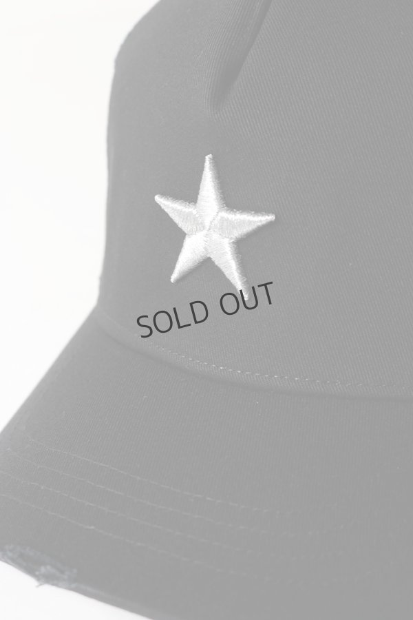 画像5: {SOLD}YOSHINORI KOTAKE DESIGN ヨシノリコタケ メッシュキャップ YK3D-☆-D BLK BLK SIL{-BES} (5)