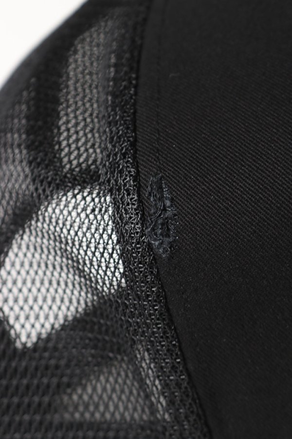画像7: YOSHINORI KOTAKE DESIGN ヨシノリコタケ メッシュキャップ YK3D-☆-D BLK BLK SIL{-BES} (7)
