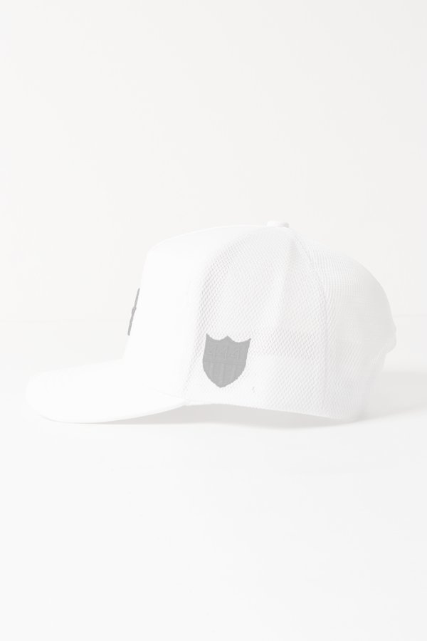 画像3:  {SOLD} YOSHINORI KOTAKE DESIGN ヨシノリコタケ メッシュキャップ YK3D-☆-D WHT WHT BLK {-BES}  :YK-BES-09-F  (3)