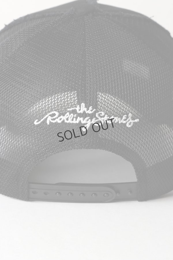 画像9: {SOLD}YOSHINORI KOTAKE DESIGN ヨシノリコタケ メッシュキャップ ローリングストーンズデザイン YK3DE-RS444 BLK BLK RED/WHT THE ROLLING STONES{-BES} (9)