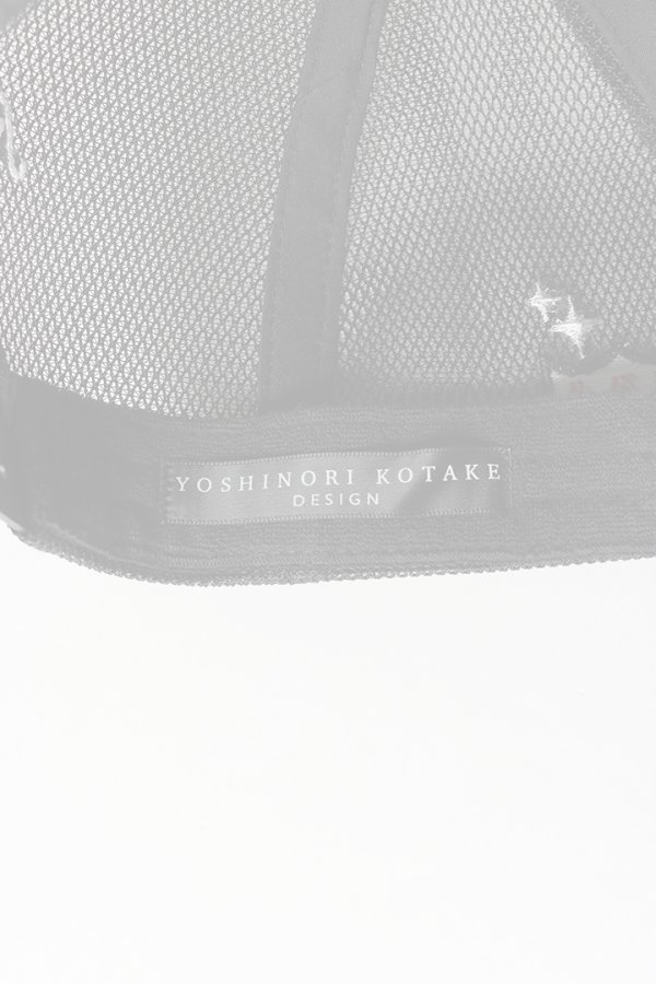 画像13:   YOSHINORI KOTAKE DESIGN ヨシノリコタケ メッシュキャップ ローリングストーンズデザイン YK3DE-RS444 BLK BLK RED/WHT THE ROLLING STONES {-BES}  :YK-BES-10-F  (13)