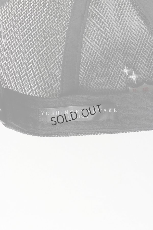 画像13: {SOLD}YOSHINORI KOTAKE DESIGN ヨシノリコタケ メッシュキャップ ローリングストーンズデザイン YK3DE-RS444 BLK BLK RED/WHT THE ROLLING STONES{-BES} (13)