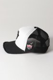 画像5: YOSHINORI KOTAKE DESIGN ヨシノリコタケ メッシュキャップ ローリングストーンズデザイン YK3DE-RS444 BLK/WHT BLK BLK/WHT{-BES} (5)