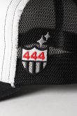 画像6: YOSHINORI KOTAKE DESIGN ヨシノリコタケ メッシュキャップ ローリングストーンズデザイン YK3DE-RS444 BLK/WHT BLK BLK/WHT{-BES} (6)