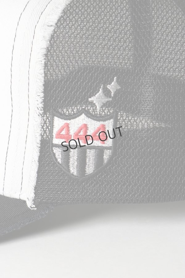 画像6: {SOLD}YOSHINORI KOTAKE DESIGN ヨシノリコタケ メッシュキャップ ローリングストーンズデザイン YK3DE-RS444 BLK/WHT BLK BLK/WHT{-BES} (6)