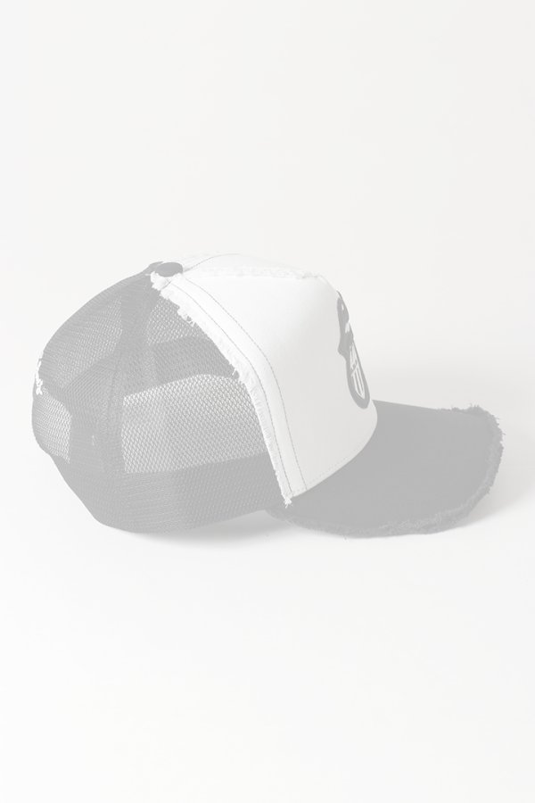 画像7:   YOSHINORI KOTAKE DESIGN ヨシノリコタケ メッシュキャップ ローリングストーンズデザイン YK3DE-RS444 BLK/WHT BLK BLK/WHT {-BES}  :YK-BES-11-F  (7)