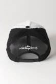 画像8: YOSHINORI KOTAKE DESIGN ヨシノリコタケ メッシュキャップ ローリングストーンズデザイン YK3DE-RS444 BLK/WHT BLK BLK/WHT{-BES} (8)