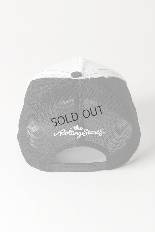 画像8: {SOLD}YOSHINORI KOTAKE DESIGN ヨシノリコタケ メッシュキャップ ローリングストーンズデザイン YK3DE-RS444 BLK/WHT BLK BLK/WHT{-BES} (8)