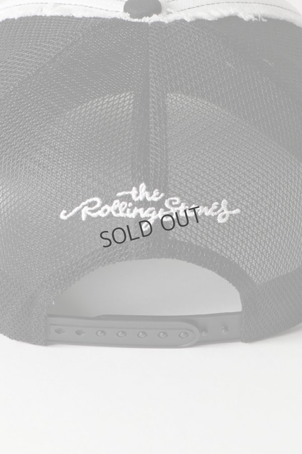 画像9: {SOLD}YOSHINORI KOTAKE DESIGN ヨシノリコタケ メッシュキャップ ローリングストーンズデザイン YK3DE-RS444 BLK/WHT BLK BLK/WHT{-BES} (9)