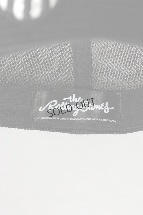 画像11: {SOLD}YOSHINORI KOTAKE DESIGN ヨシノリコタケ メッシュキャップ ローリングストーンズデザイン YK3DE-RS444 BLK/WHT BLK BLK/WHT{-BES} (11)