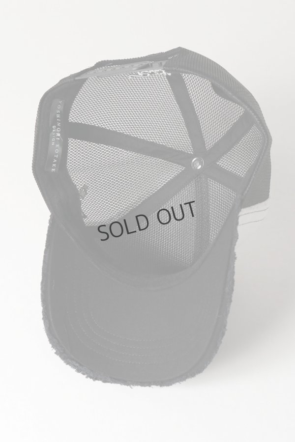 画像12: {SOLD}YOSHINORI KOTAKE DESIGN ヨシノリコタケ メッシュキャップ ローリングストーンズデザイン YK3DE-RS444 BLK/WHT BLK BLK/WHT{-BES} (12)