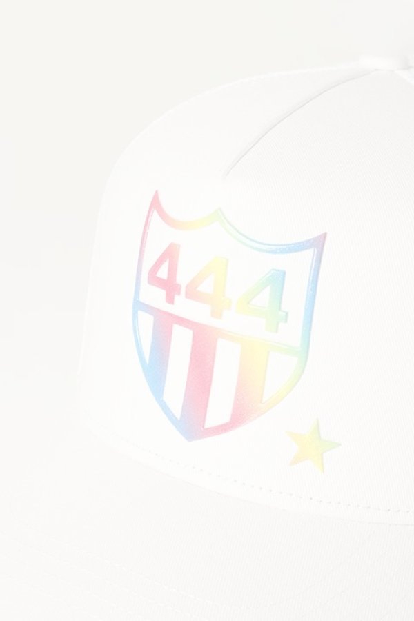 画像2:   YOSHINORI KOTAKE DESIGN ヨシノリコタケ 限定ベースボールキャップ “444“ {-BBS}  :YK2153956-WHT-F  (2)