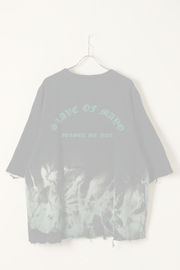 画像6: MAYO×slave of fashion メイヨー×スレイブオブファッション  【SLAVE OF MAYO】DOUBLE NAME LIMITED ITEM Fire SWEAT Tee{-BBA} (6)