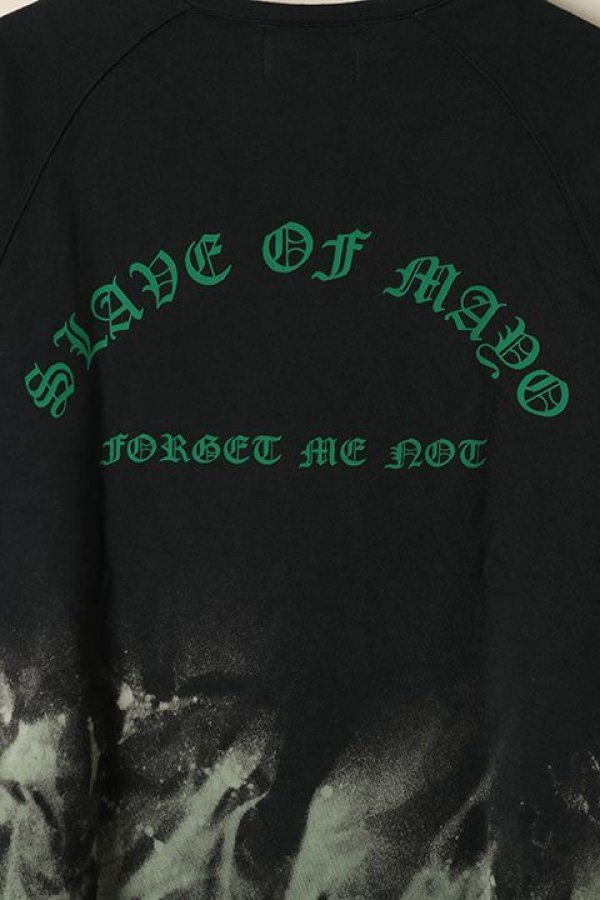画像7: 【 30%OFF セール27,500円→19,250円】 MAYO×slave of fashion メイヨー×スレイブオブファッション  【SLAVE OF MAYO】DOUBLE NAME LIMITED ITEM Fire SWEAT Tee{-BBA} (7)
