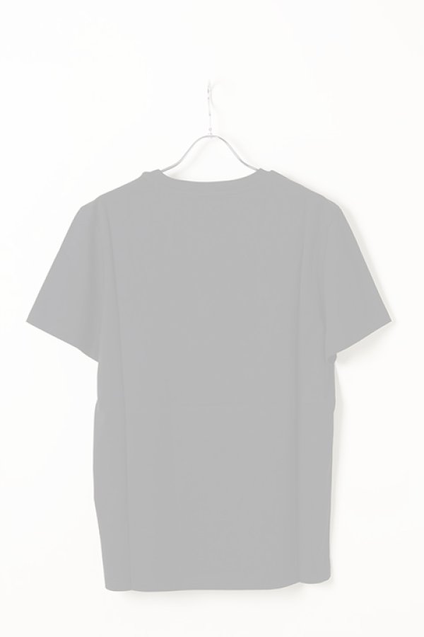 画像2:   MOSCHINO モスキーノ クチュールプリントコットンTシャツ{ZA07070240-1555-AIS} (2)